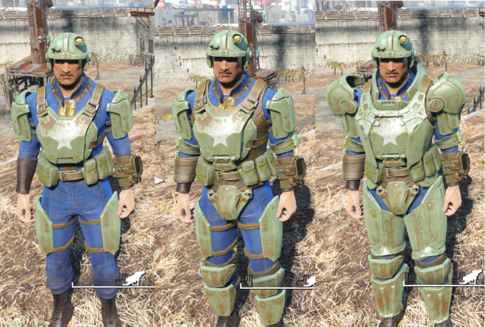 Fallout armor combat fo4