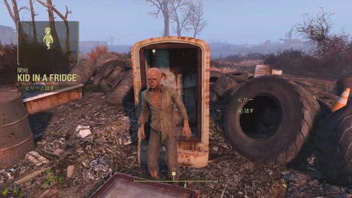 Fallout kid fridge location billy parents dead sell guide