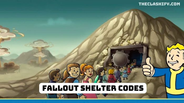 Codes for fallout shelter