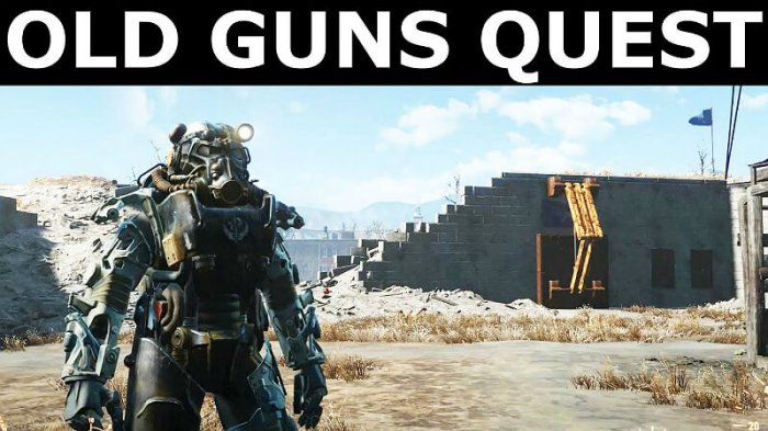 Old guns quest fallout 4