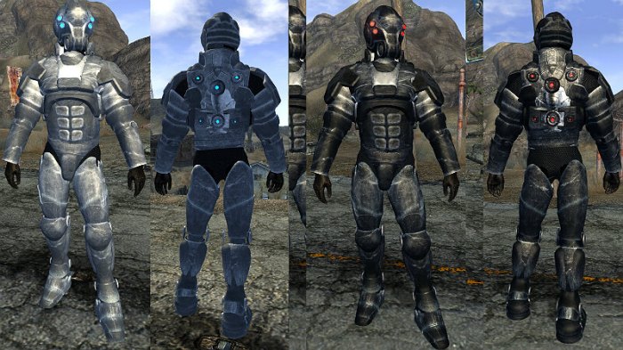 New vegas light armor