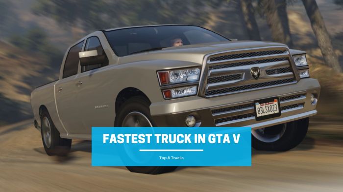 Gta 5 fastest truck