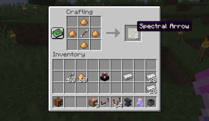 How do you craft arrows