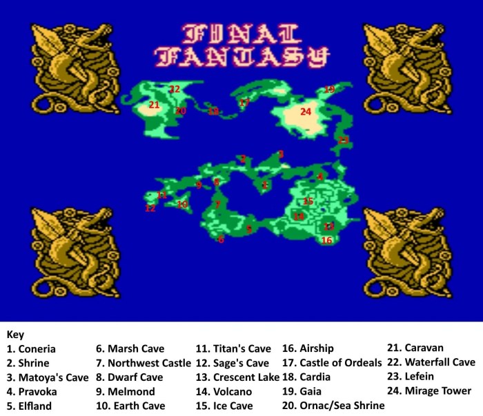 Fantasy map final ii maps nes overworld nintendo nesmaps famicom games 2j finalfantasy wiki toggle bg labeled advance wars switch