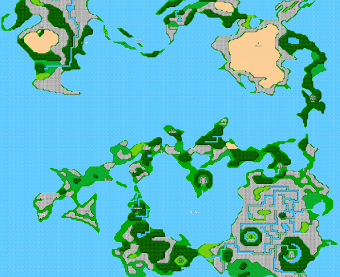 Map fantasy final maps nes overworld toggle nintendo