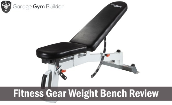 Sa gear weight bench