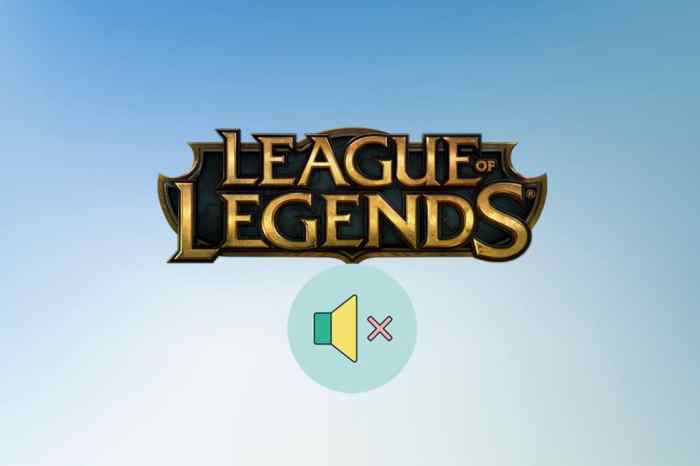 League sound not working