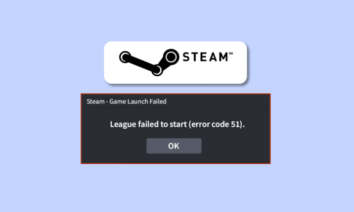 Error code 51 steam