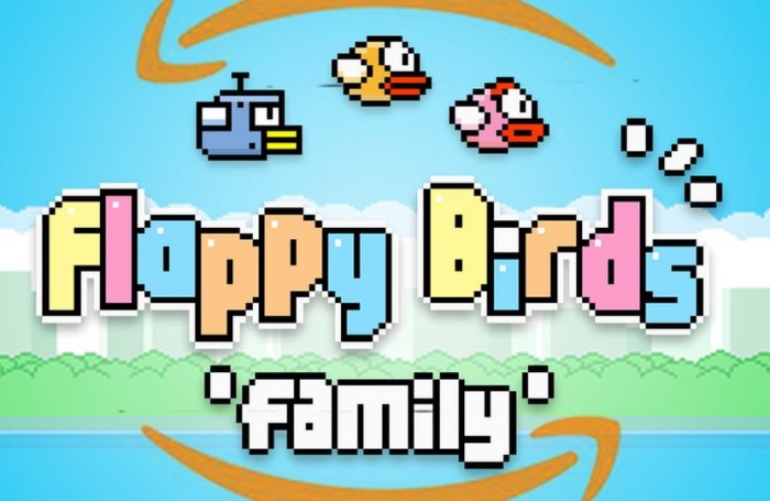 Flappy bird type games