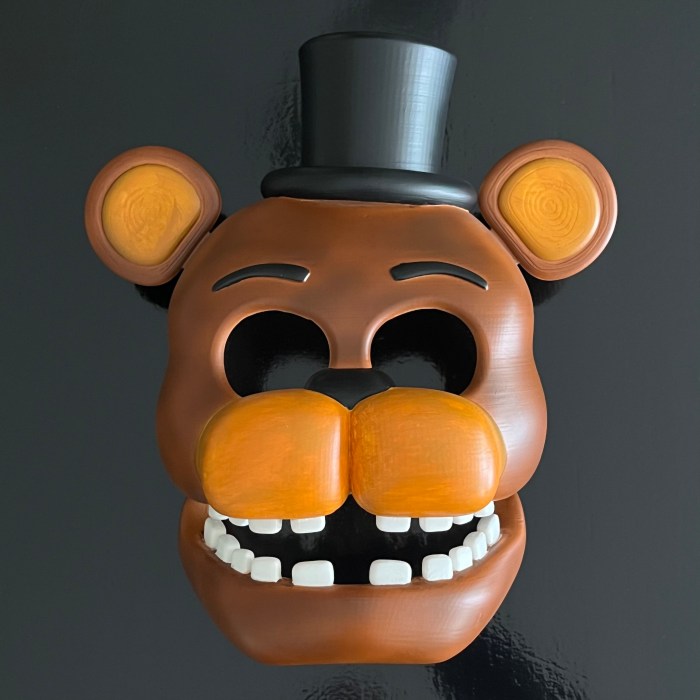 Freddy fazbear mask fnaf nights