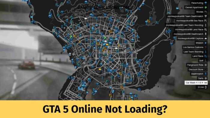 Gta online not loading