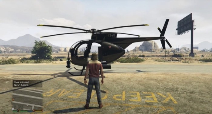 Spawn chopper gta 5