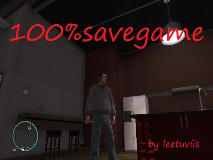 Save game 100 gta 4