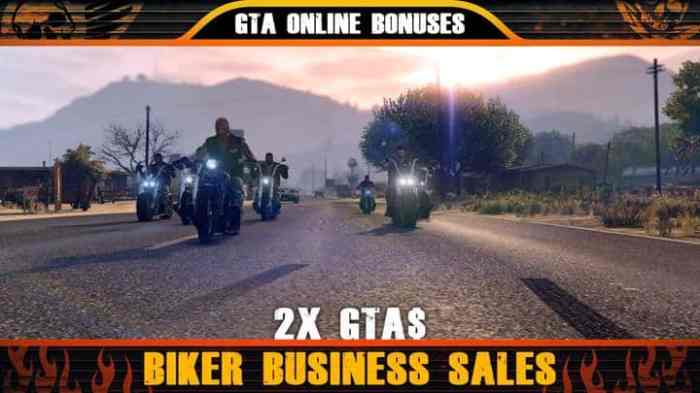 Gta online biker business