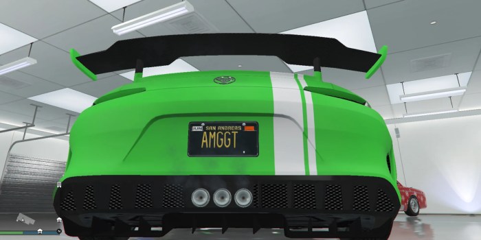 Gta online custom plate