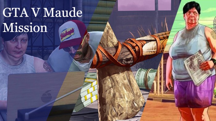 Maude missions gta v