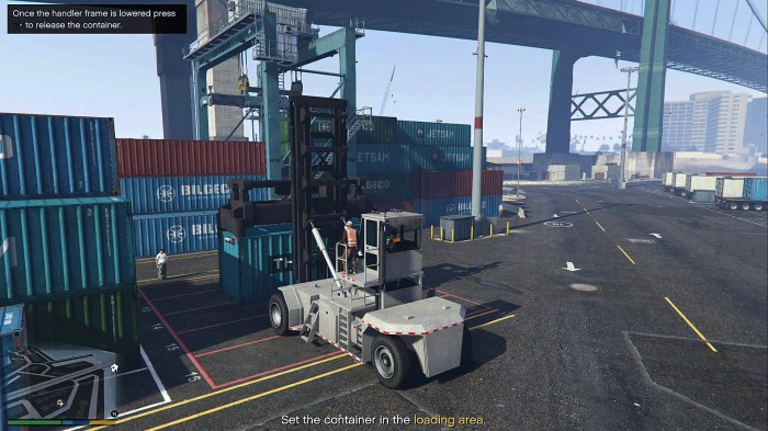 Scouting the port gta 5
