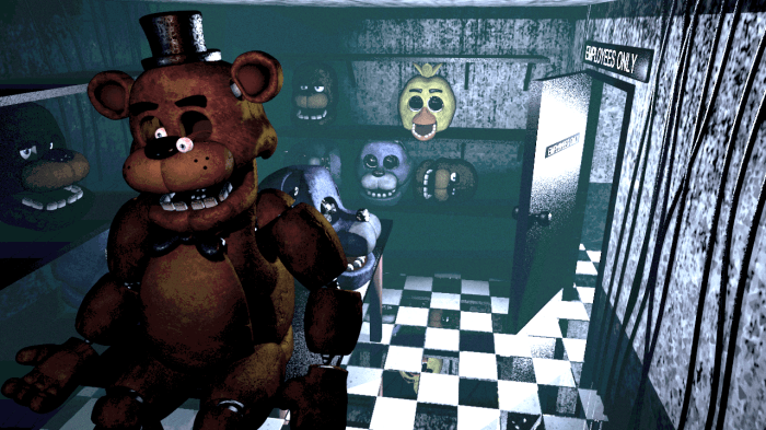 Freddy fnaf fazbear games line time edgar deviantart nights five fan soul freddys bon deviant