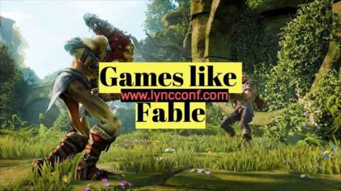 Games similar to fable 2