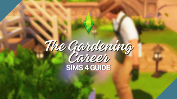 Sims 4 gardening career