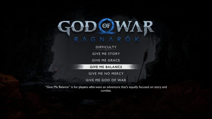 God of war difficulty