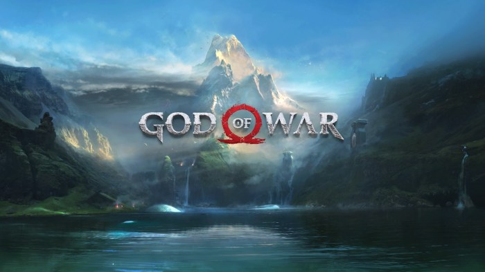 God of war 2018 logo