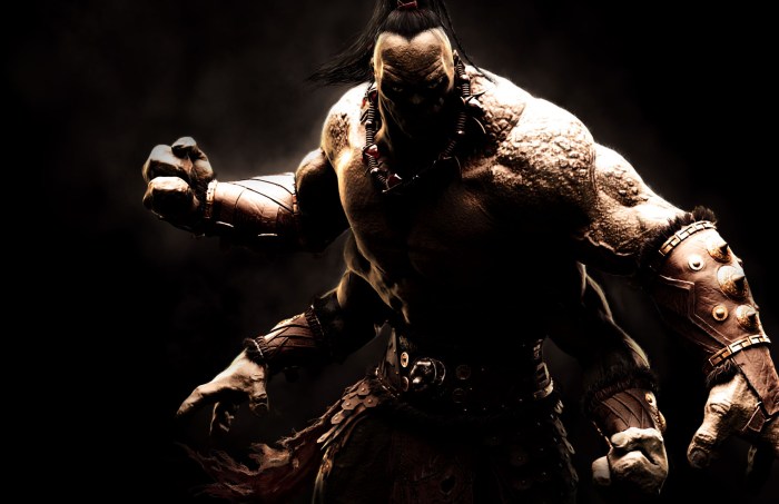 Goro mortal kombat x