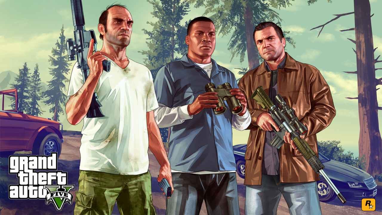 Grand theft auto v case