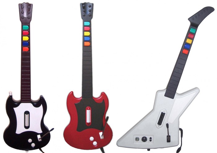 Guitar hero set for ps3