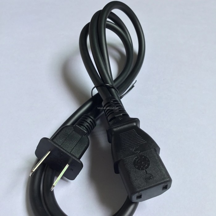 Power ps4 cord xbox ps3 cable replacement ac