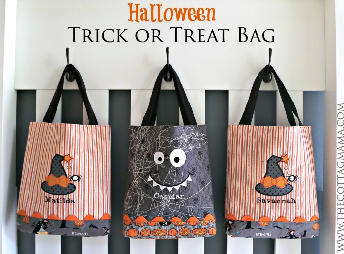 Trick or treating bags