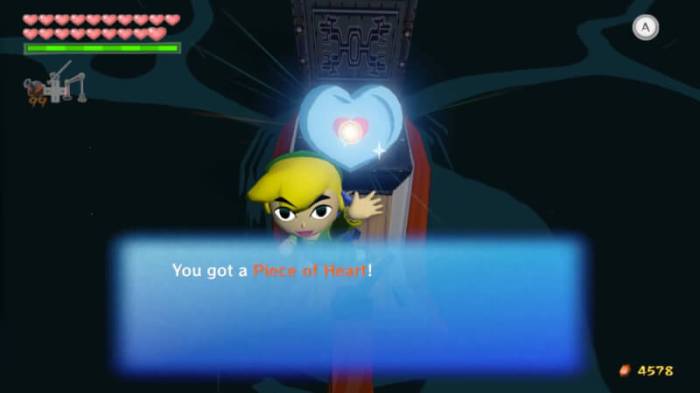 Wind waker heart pieces