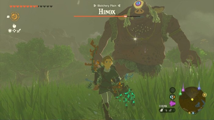 Hinox zelda breath ign