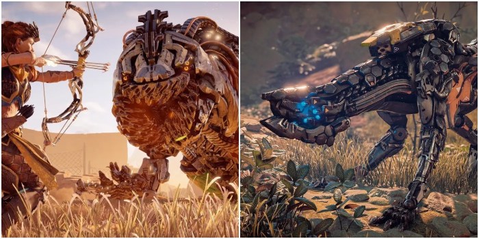 Horizon zero dawn enemies