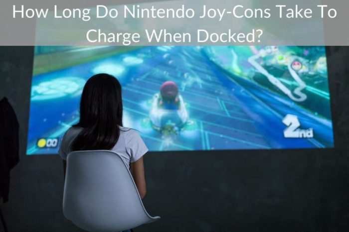 How do joycons charge