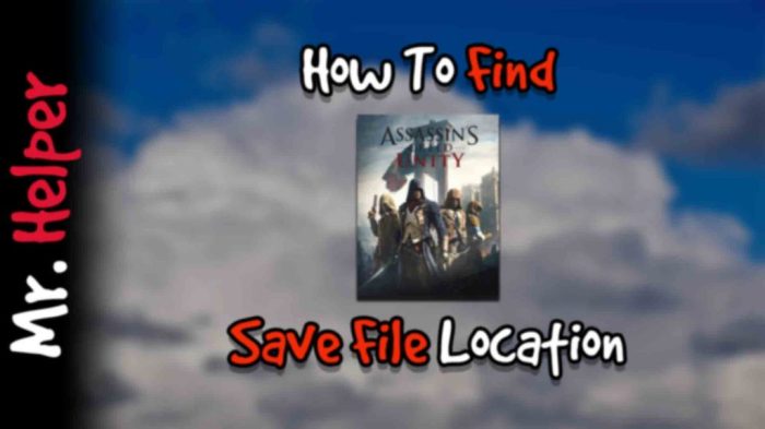 Unity save file location