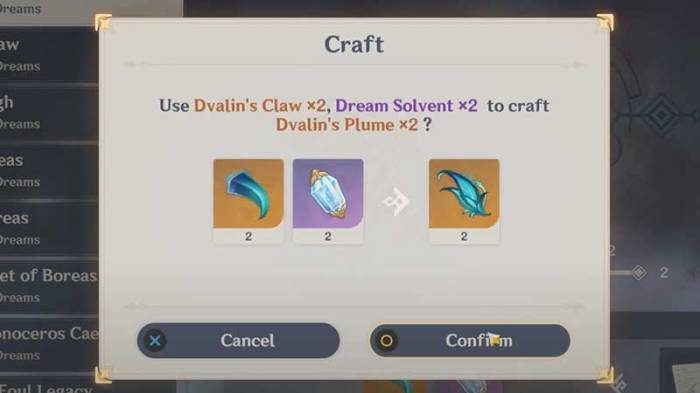 Dream solvent drop rate