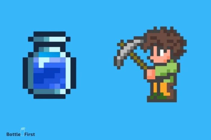 Bottle of water terraria