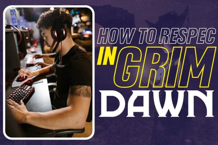 How to respec grim dawn