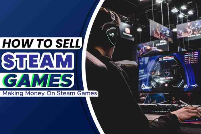 Sell games from steam
