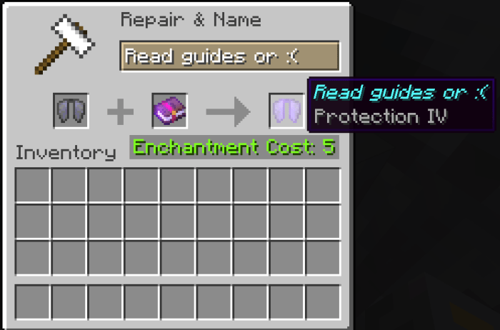 Can you enchant an elytra