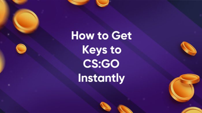 How to obtain cs go keys