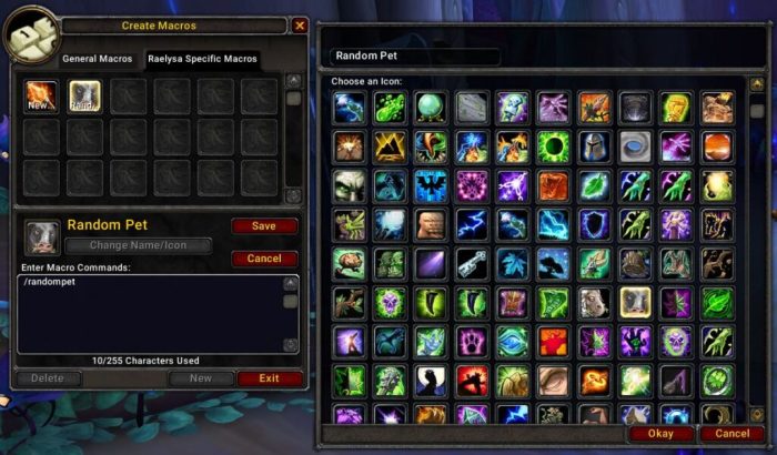 Macro warcraft macros wow warlock enter make icon cast actually command need after
