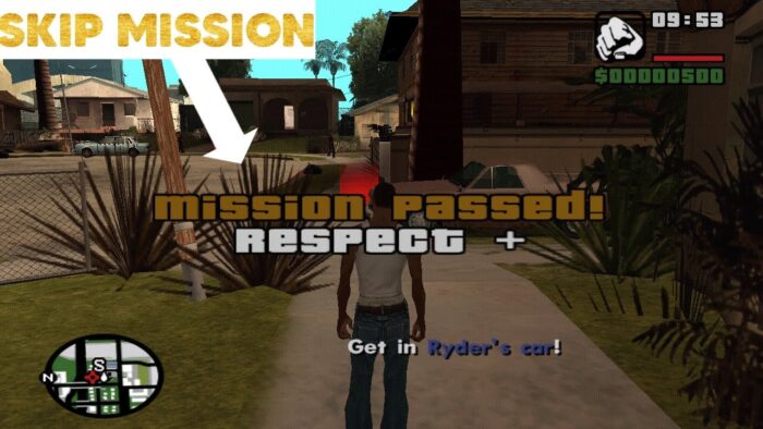 How to skip a mission