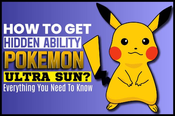 How to get hidden ability