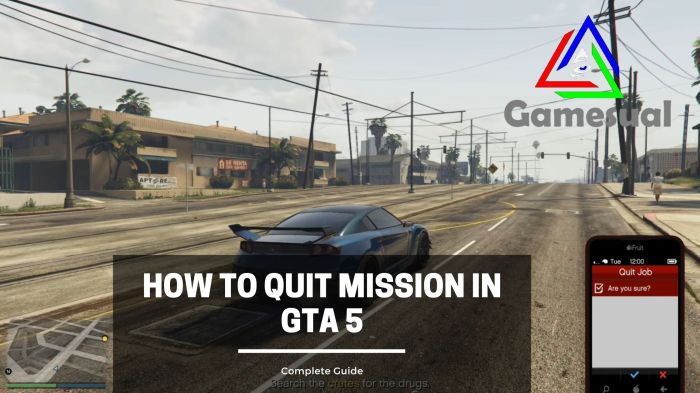 Gta online quit mission