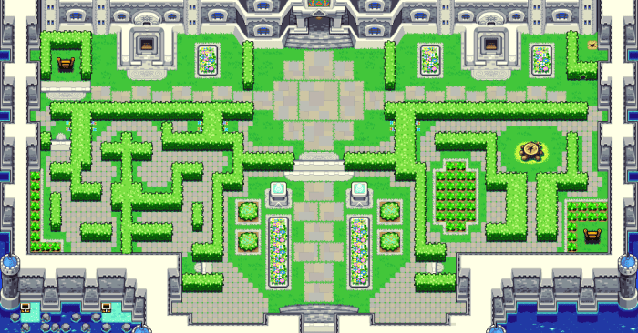 Minish cap hyrule town