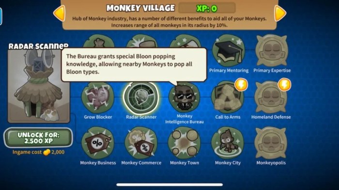 Do monkey villages stack