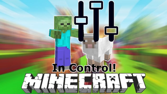 Minecraft in control mod