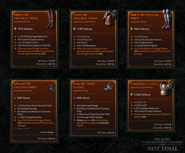 Diablo 4 weapon stats